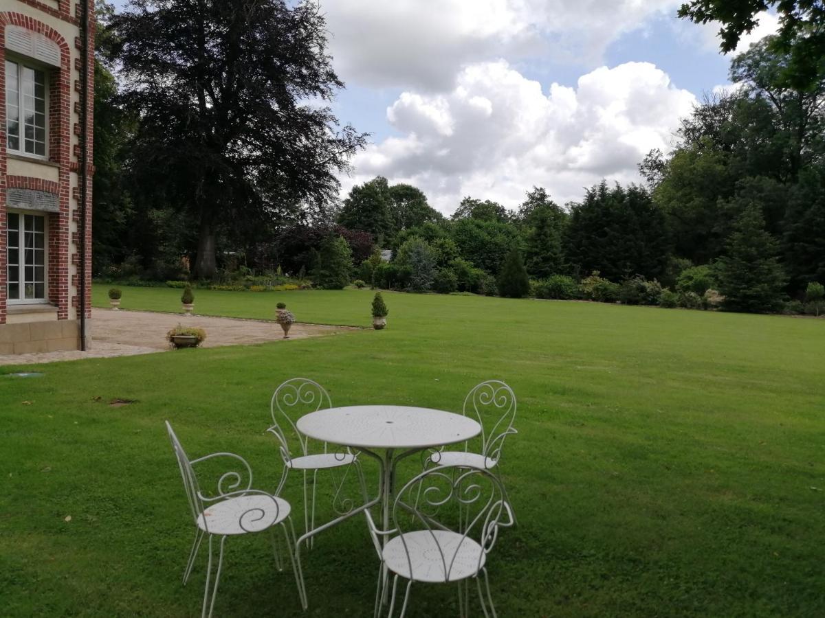 Chambre E Andre Le Domaine Des Jardins De Bracquetuit Eksteriør bilde