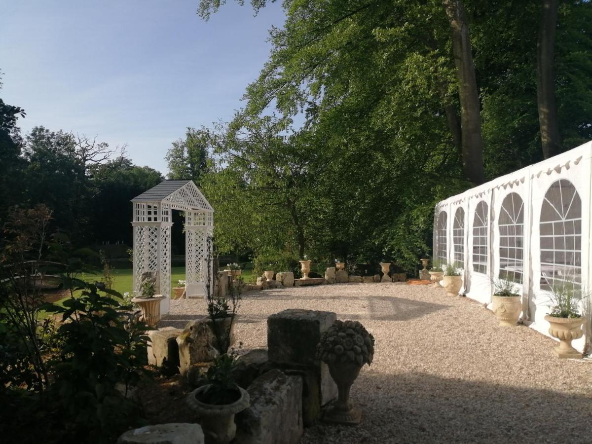 Chambre E Andre Le Domaine Des Jardins De Bracquetuit Eksteriør bilde