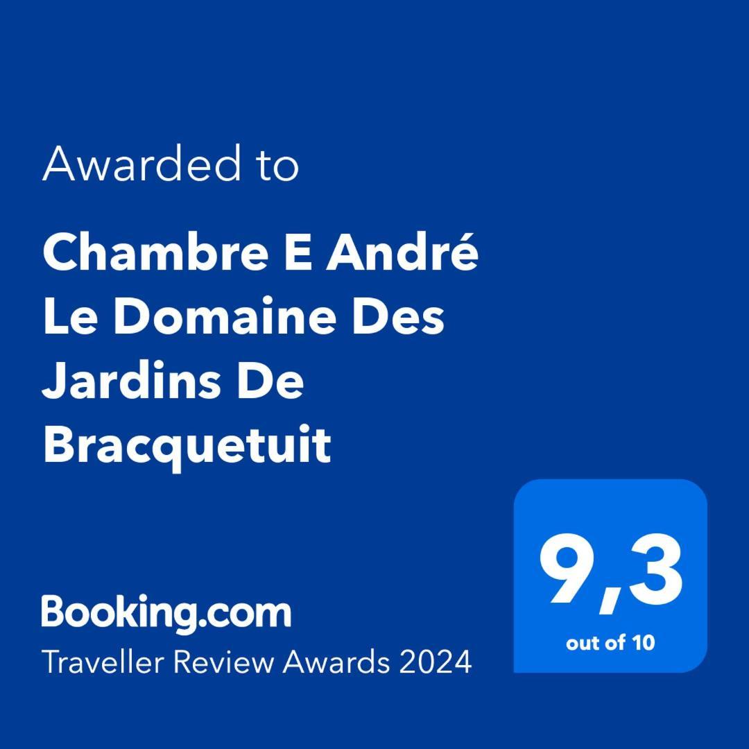Chambre E Andre Le Domaine Des Jardins De Bracquetuit Eksteriør bilde